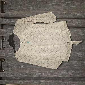 Stich Fix Tie front blouse